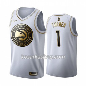 Dres Atlanta Hawks Evan Turner 1 Nike 2019-20 Bijela Golden Edition Swingman